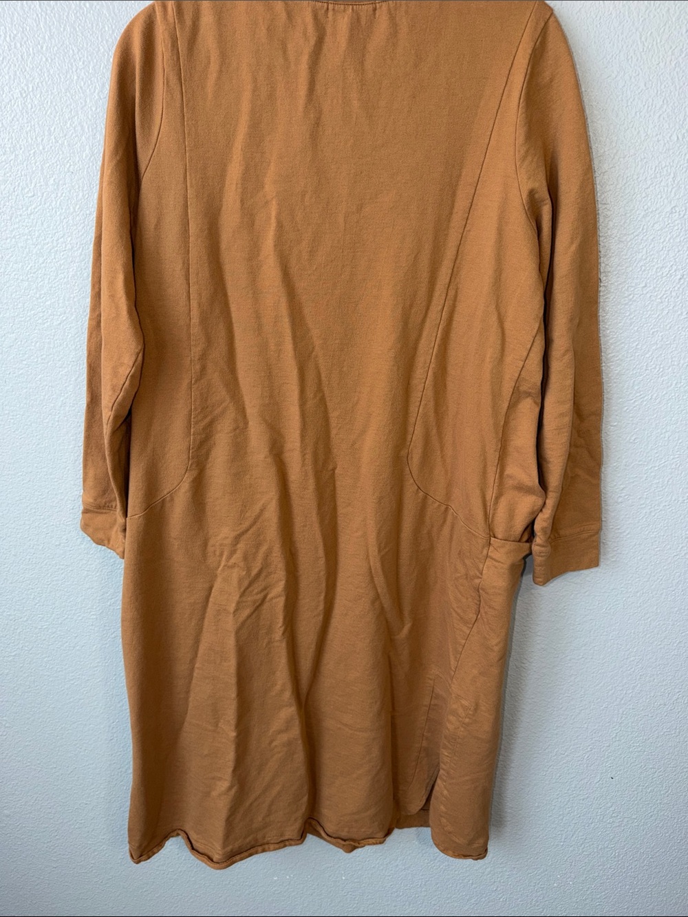 Sweet Salt Womens Long Sleeve Pocket Dress - Rust - Picture 6 of 7